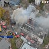 В Одесі спалахнула кондитерська фабрика (відео)