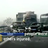 У Китаї на шосе зіштовхнулися 30 автомобілів