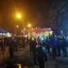 В Киеве на "Нивках" хулиганы разгромили лотерейные киоски