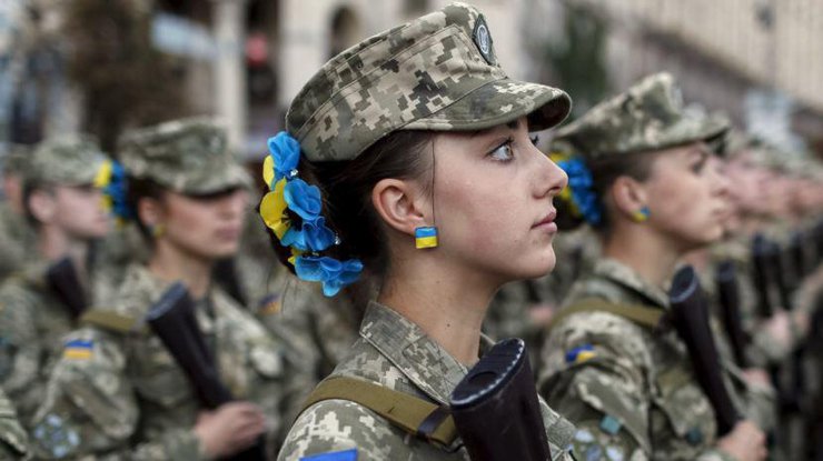 Украинские женщины-военные 