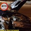 ДТП в Киеве: на проспекте Победы столкнулись три автомобиля