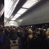 Киевское метро парализовано (фото)
