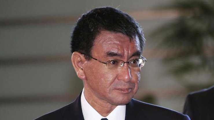 Министр иностранных дел Японии Таро Коно