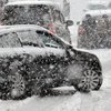 Снегопад в Киеве спровоцировал около сотни аварий