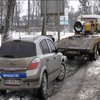 На Черкащині дороги перетворилися на ковзанку