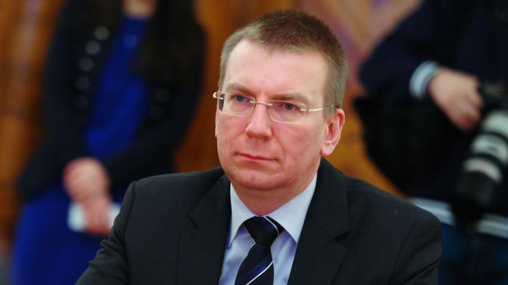 Ринкевичс выразил поддержку дипломатическим усилиям Украины