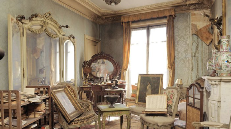 В Париже открыли квартиру, запертую с 1940 года 