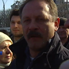 На Майдане протестующие поспорили с Олегом Барной