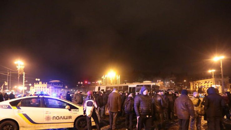 Стычки в Киеве: полиция отпустила всех задержанных 