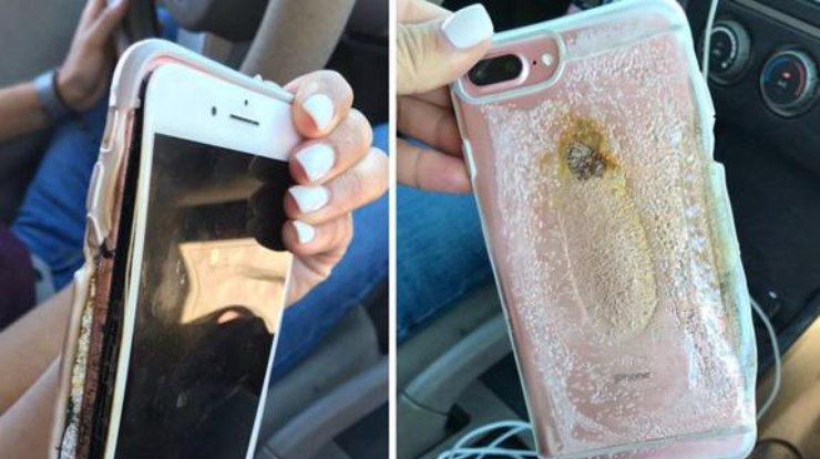 У женщины из США в руках взорвался iPhone 7