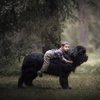Душевный фотопроект о маленьких детях и их больших собаках (фото)