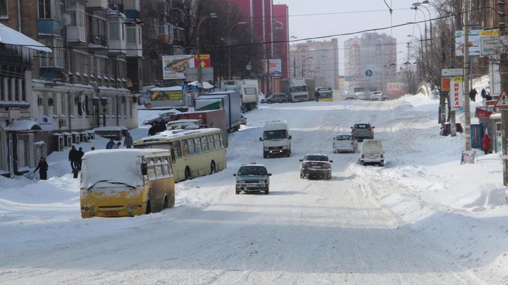 В Киеве продлили ограничение на въезд грузовиков 