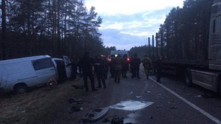 Смертельная авария на автодороге "Киев-Ковель"