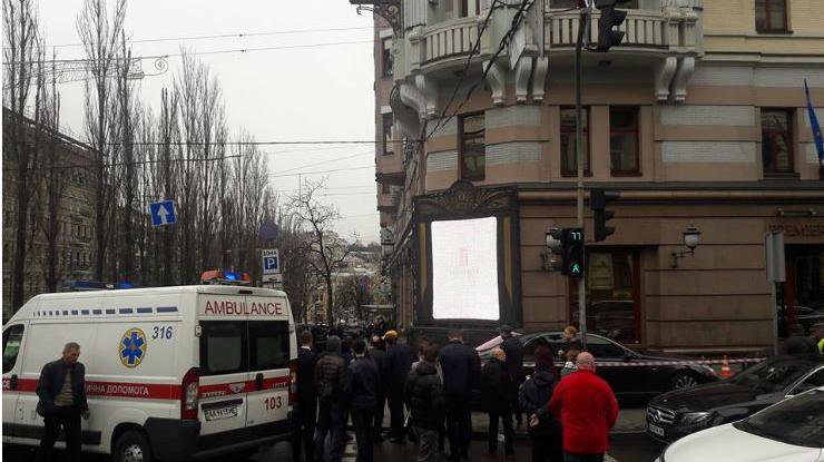 В Киеве расстреляли двух мужчин. Фото:  Максим Сорокин\Facebook