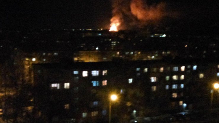 В России горит пороховой завод, один человек погиб. Фото из социальных сетей