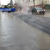 У Тернополі дорожники кладуть асфальт у калюжі