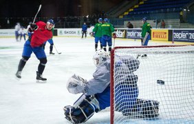 Хоккеисты сборной Украины впервые показали тренировочный процесс (фото, видео)