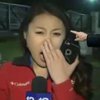Журналист сорвала прямой эфир широким зевком (видео)