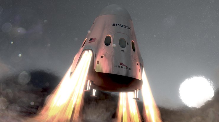 SpaceX отправит два корабля на Марс 
