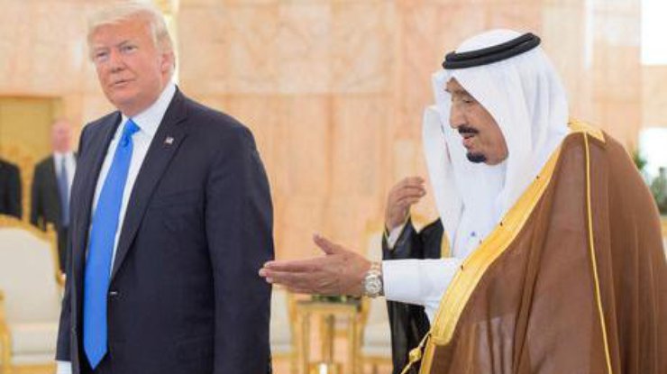 Трамп в Саудовской Аравии