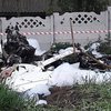В Чернигове во двор частного дома рухнул самолет (фото) 