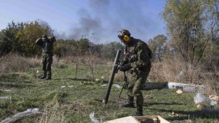 Боевики из минометов обстреляли КП "Марьинка"