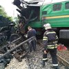 В Хмельницкой области столкнулись два поезда (фото)