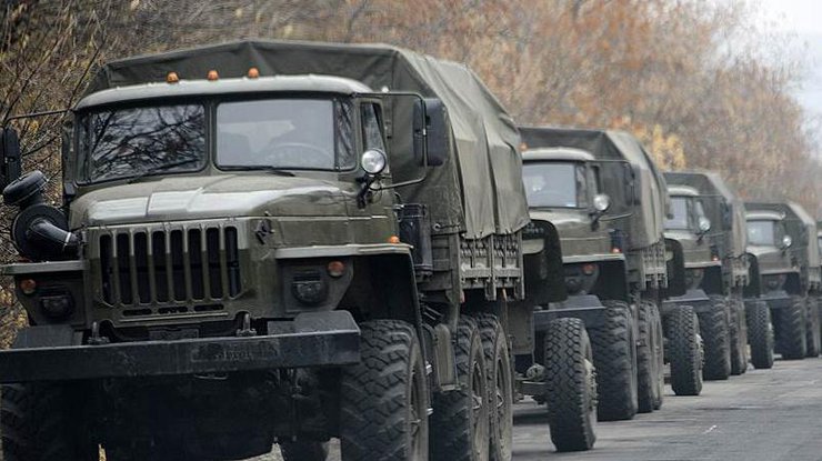 ОБСЕ зафиксировала две автоколонны боевиков на Донбассе