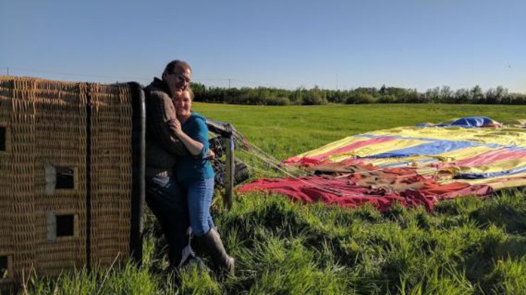 Предложение выйти замуж на воздушном шаре едва не закончилось трагедией