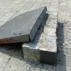 На Донбассе вандалы разрушили памятник героям АТО (фото)