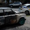 В центре Киева взорвался и сгорел автомобиль (фото) 