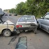 Масштабное ДТП в Хмельницком: 3 автомобиля столкнулись, есть жертвы