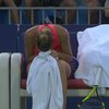 Известная теннисистка засунула палец в вентилятор и сорвала матч (видео) 