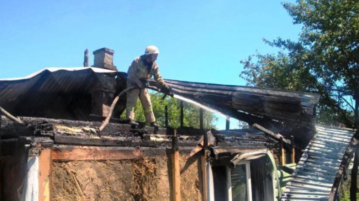 Во Львовской области пожилая женщина сгорела заживо 