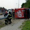 В Польше пассажирский автобус съехал в кювет, есть пострадавшие