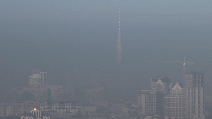 Киевлян предупредили о появлении смога 