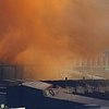 В Днепропетровской области город окутал красный дым (видео)