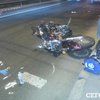 Жуткое ДТП в Киеве: мотоциклисту оторвало ногу 