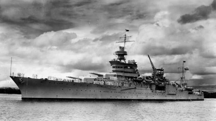 В Тихом океане обнаружили затопленный в 1945 году корабль "Индианаполис" 