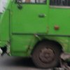 В Харькове автомобиль полиции врезался в маршрутку (фото) 