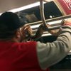 В метро Нью-Йорка поручни "заменили" живым питоном (фото)