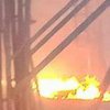 В Киеве сгорел дотла ресторан (фото)