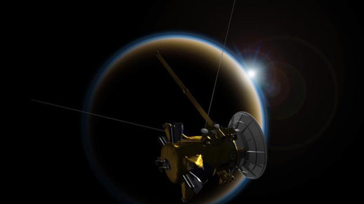 Космическая станция Cassini отправляет последние фотографии перед гибелью 