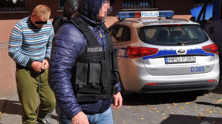 В Польше полиция задержала украинского гастарбайтера