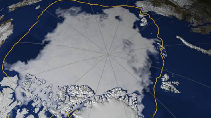 В NASA показали рекордне сокращение количества льдов в Арктике (видео)
