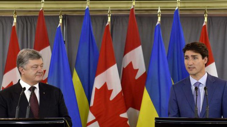 Премьер-министр Канады и президент Украины / Фото: president.gov.ua