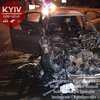 Смертельное ДТП в Киеве: виновник аварии сбежал из горящего автомобиля