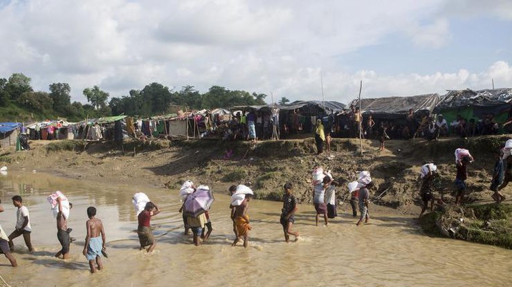 Лагерь беженцев рохинджа в Бангладеш