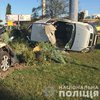 Смертельное ДТП в Киеве: Volkswagen снес авто с людьми (фото)