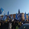 В Киеве проходит масштабный митинг профсоюзов 